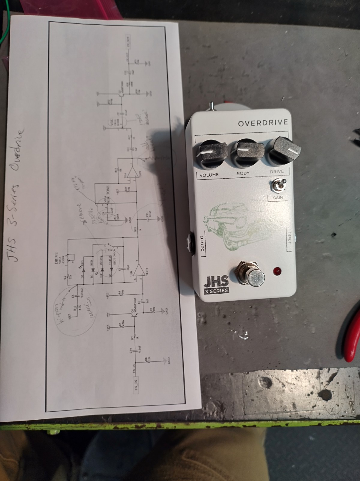 JHS 3-Series OD Pedal mod | The Gear Page